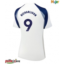 Camiseta Tottenham Hotspur Richarlison #9 Primera Equipación para mujer 2025-26 manga corta
